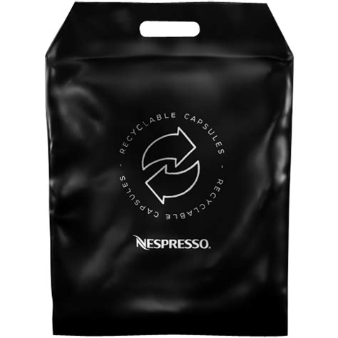 nespresso recycle bag|recycling bag for nespresso pods.